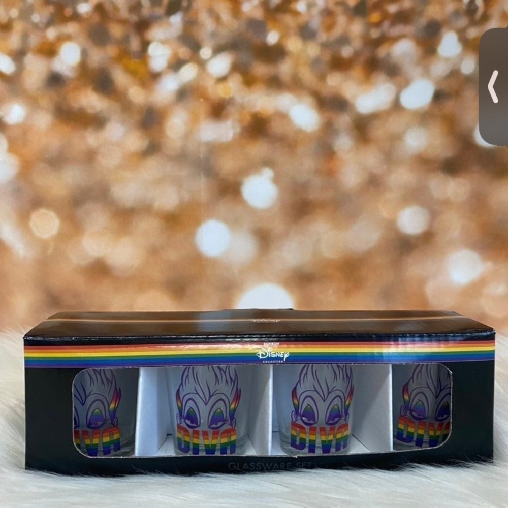 Disney Ursula Diva Shot Glasses